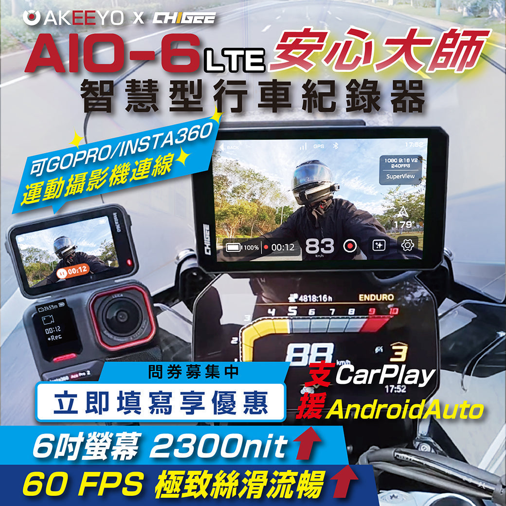 AIO-6 LTE【問 卷 募 集 最 終 回】
